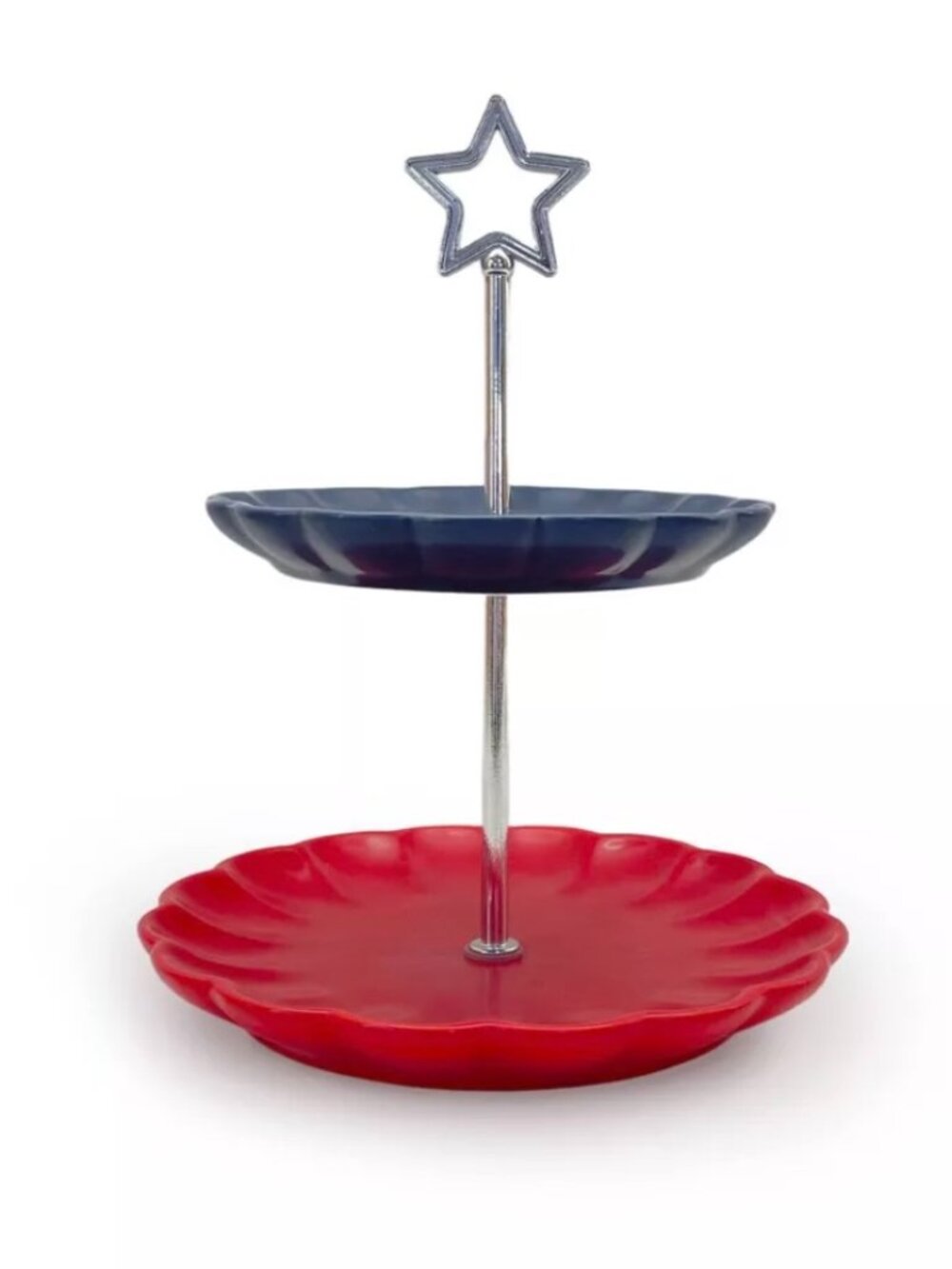 💙♥️ Target Tiered Tray -4th of July Decor - Red, White & Blue NWT